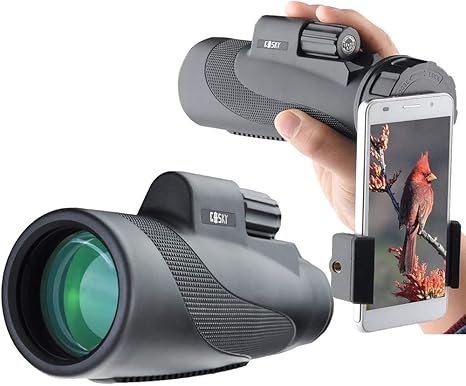 High Power Prism Monocular With Phone Holder