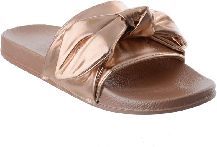 womens leather sliders uk