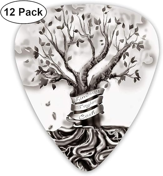 Guitar Pick Tattoo Ideas