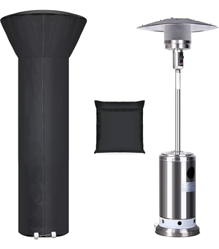 Betterlifefg-patio Heater Cover, Pyramid Patio Heater Cover Tarpaulin