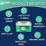 Ozmo 2 in Fridge Odour Absorber 200g - Lasts 12 Weeks - Safe Temperature view 7