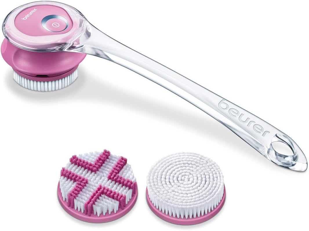 Beurer Rechargeable Cleansing Brush, for The Entire Body, Electric and
