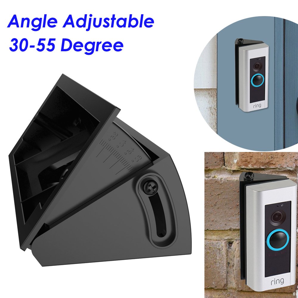 QIBOX Compatible Ring Video Doorbell Pro Wedge Corner Kit