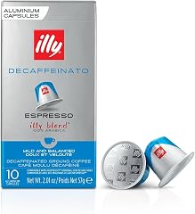 Illy Espresso Compatible Capsules - Single-Serve Coffee Capsules & Pods - Classico Decaf Roast - Notes Of Caramel, Toasted Br