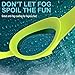 OutdoorMaster Kids Swimming Goggles - Fun Fish Style Swim Goggles for Children (Age 4-12) Leakproof Design, Shatterproof Anti-Fog 100% UV Protection Lens & Quick Adjustable Strap - 2 Pack
