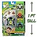 Ben 10 Omni-Launch Battle Figures- Heatblast, Cannonbolt & XLR8