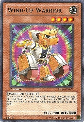 Yu-Gi-Oh! - Wind-Up Warrior (PHSW-EN022) - Photon Shockwave - 1st Edition - Common