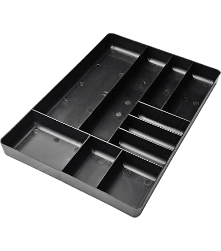 Amazon.com: Protoco Tool Box Organization Plastic Tray with 10