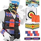 KASCIMU Tactical Vest Kit for Nerf Guns N-Strike Elite Series - Best Nerf Gun Accessories