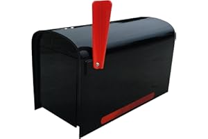 Mailbox Duraline Extra Large Mailboxes for Outside with Stainless Steel Hinges - Mailbox Extra Large Capacity, Ultra-Durable 