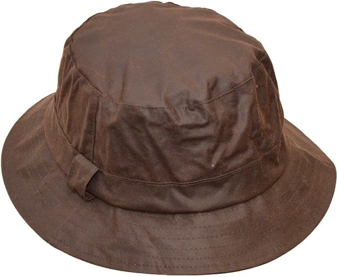 waxed fishing hat