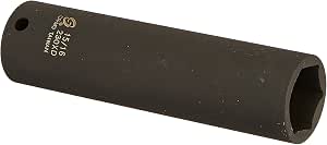 Sunex 1/2-Inch Drive 1-3/16-Inch Extra Deep Impact Socket - 238XD