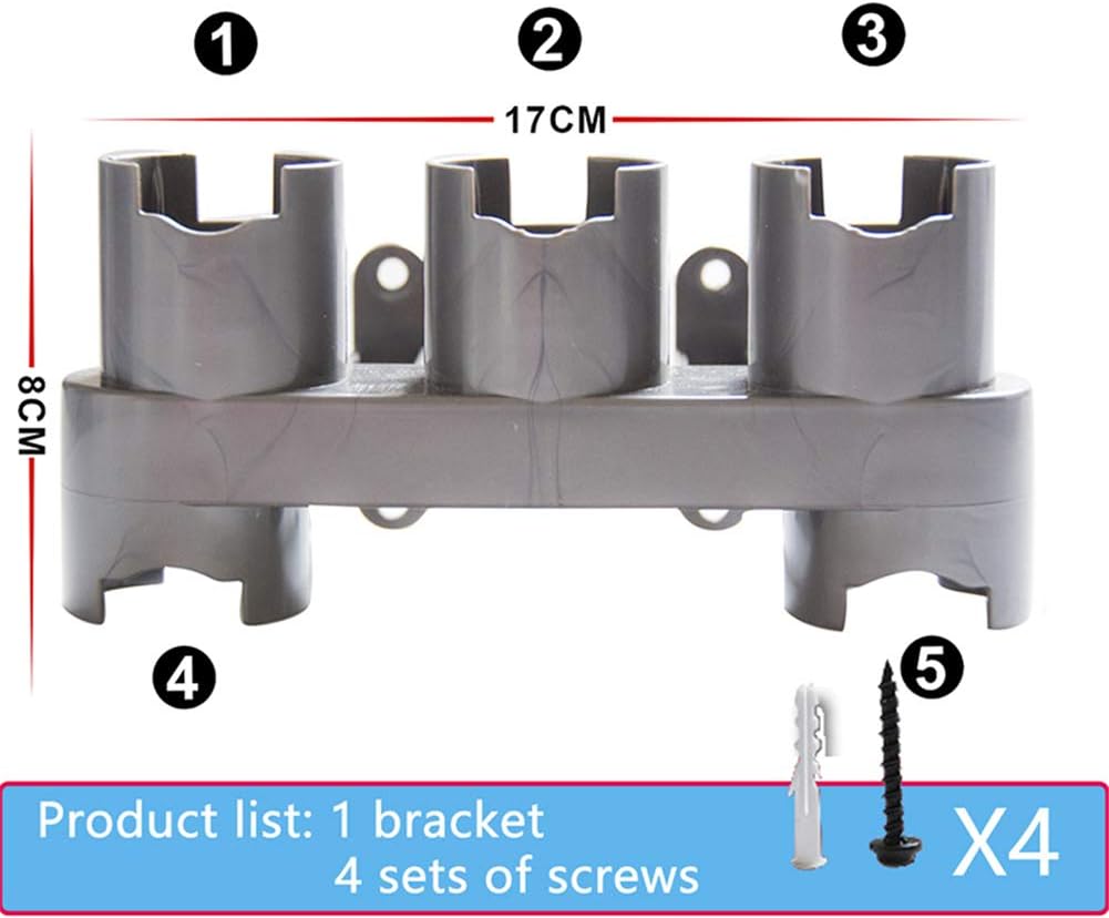 WuYan Storage Bracket Holder for Dyson V7 V8 V10 V11 Vacuum Cleaner Parts Absolute Brush Stand Tool Nozzle Base Holder Docks Station - Image 4