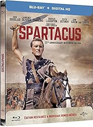 Spartacus - Édition 55ème Anniversaire - Blu-Ray+ Copie Digitale - Boîtier Steelbook