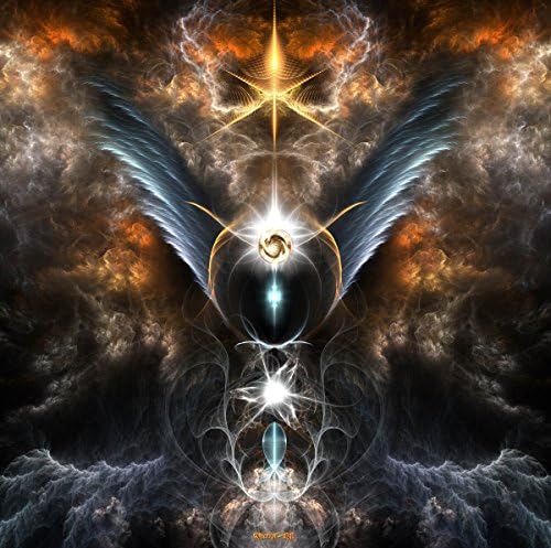 Xzendor7 "Mystic Fire" Glossy Poster 35.5"x36"