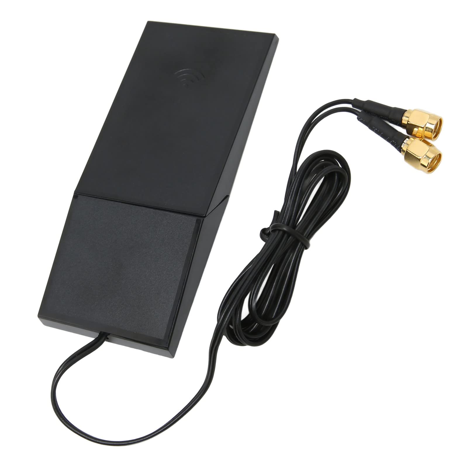 Hoopoocolor Computer Wireless Antenna, Rotating and Folding Easy to Use, Dual Band WIFI RP SMA Bore, Stable Signal Made of ABS Material Lightweight and Durable Suitable for Computers