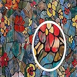 d-c-fix Venetian Garden DC Fix 346-0431 Decorative Self-Adhesive Window Film, 17.71" x 78" Roll, 17" x 78"