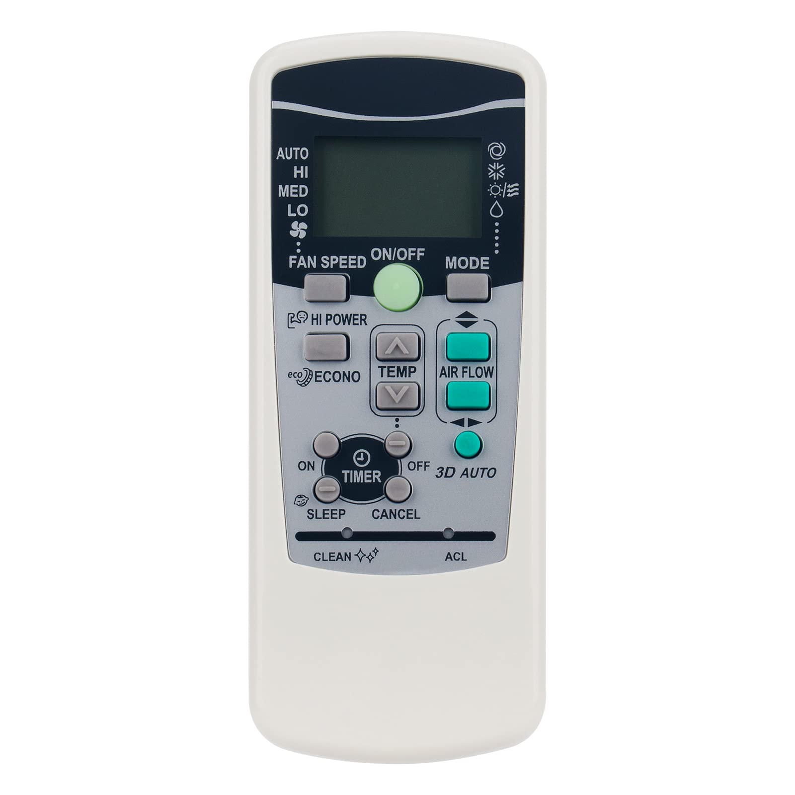 AULCMEET Replacement Remote Fit for Mitsubishi Air Conditioner SRK SRK20ZJ-S SRK20ZJX-S SRK25ZJ-S SRK25ZJX-S SRK35ZJ-S SRK35ZJX-S SRK50ZJ-S SRK50ZJX-S SRK60ZJX-S SRK-ZG-S SRK-ZHX-S SRK-ZIX-S SRK-ZJ-S