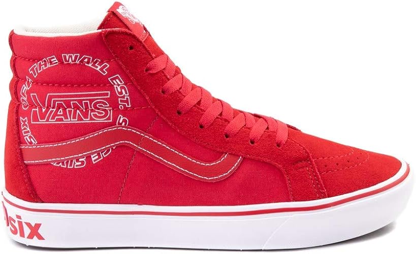 vans racing red true white