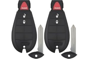 Replacement Key Fob for Ram 1500 2500 3500 (2013-2018) and 1500 Classic (2019-2024) – 3-Button Keyless Entry Remote Transmitt