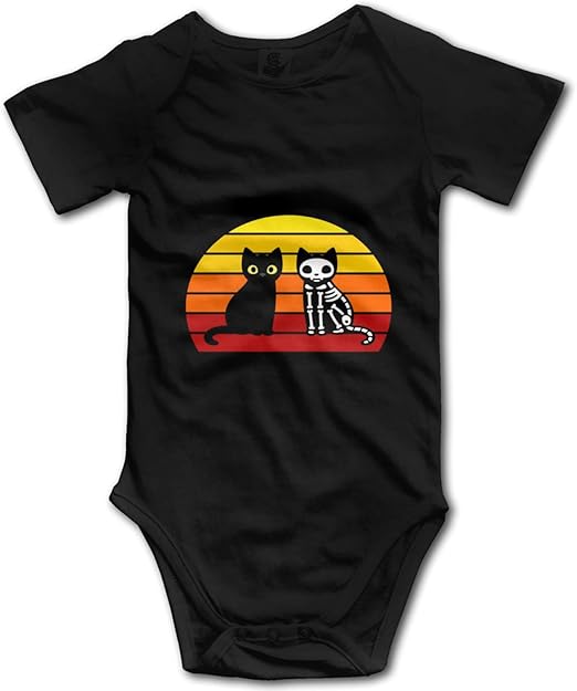 skeleton cat onesie