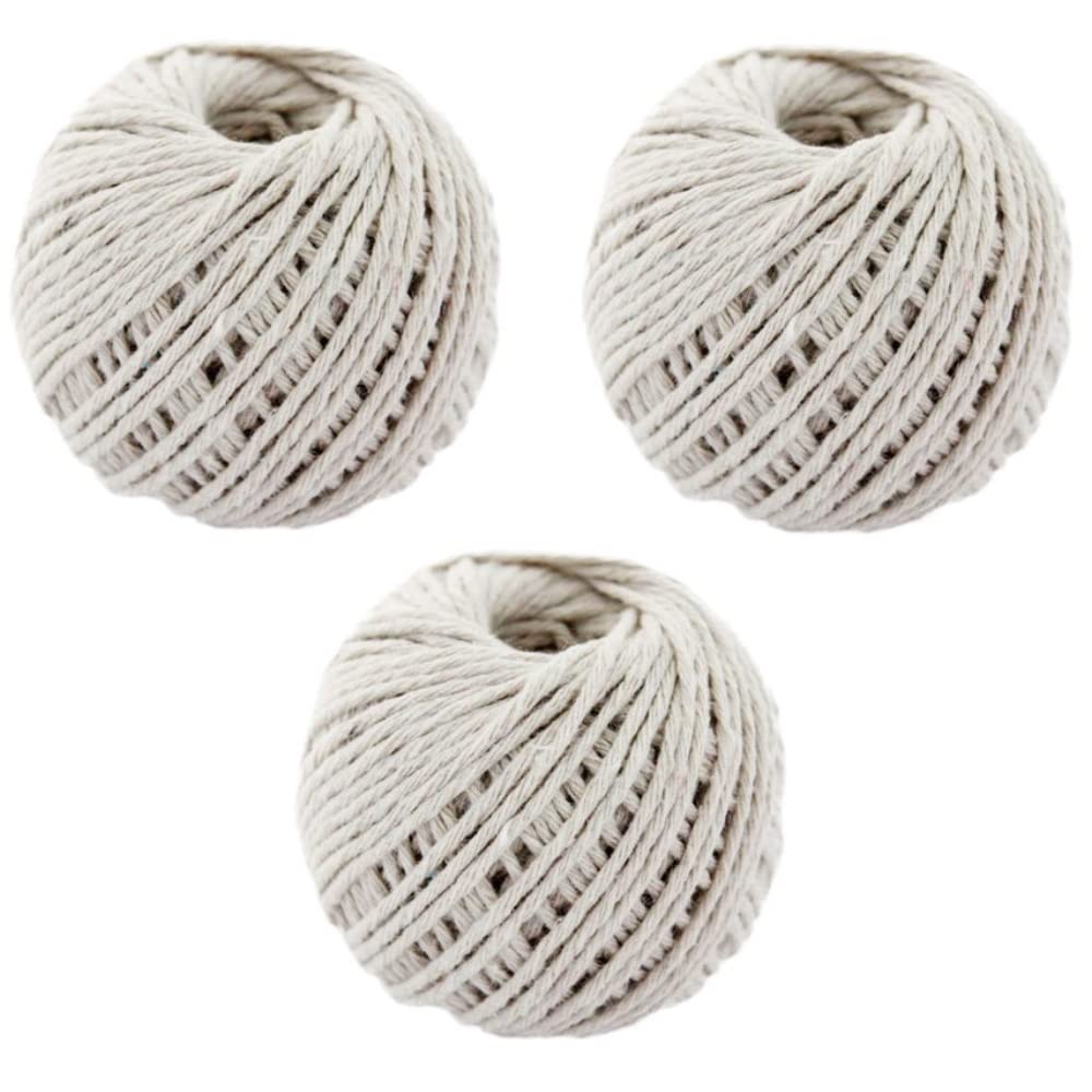3 X Ball Balls Cotton String Twine Rope Pack Household Home Office Work Garden
