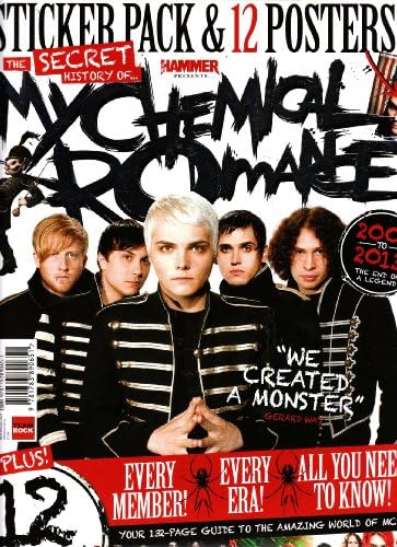 METAL HAMMER PRESENTS… THE SECRET HISTORY OF MY CHEMICAL ROMANCE Collectors' Fan Pack (Bookazine, stickers, posters)