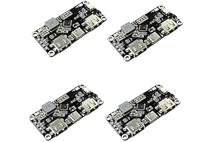SENZOOE 4PCS IP5328P Boost Module Dual USB 18650 Tpye-c 3.7V to 5V 9V 12V Boost Circuit Board QC2.0 QC3.0 Main Board