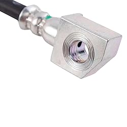 TRQ Front Right Brake Hose Compatible with