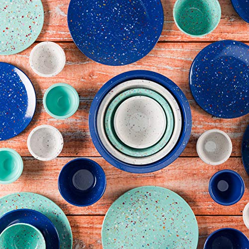 Zak Designs Confetti Pasta Bowls, Set, Mint PB Pricepulse