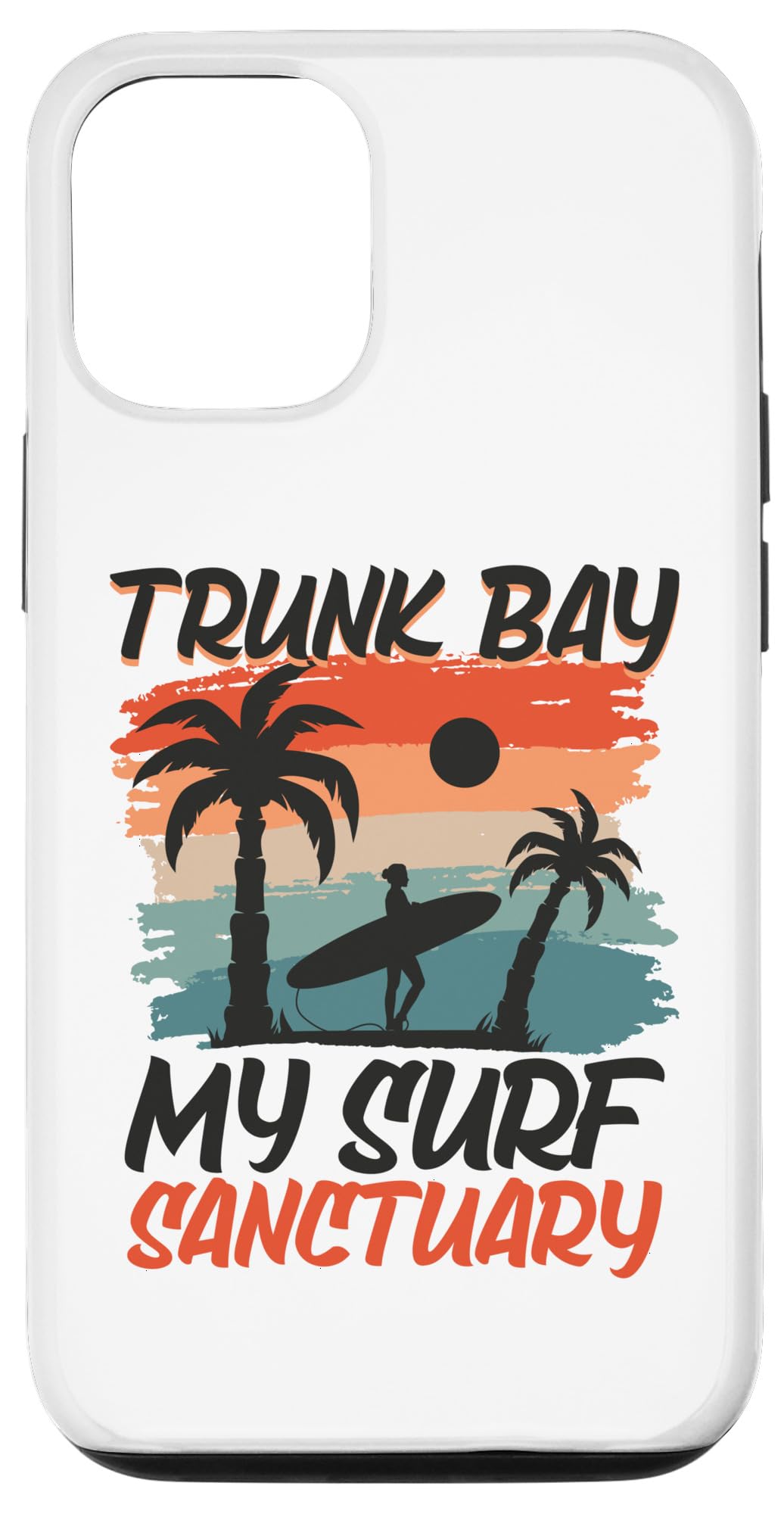 iPhone 12/12 Pro Surfing at Trunk Bay Case