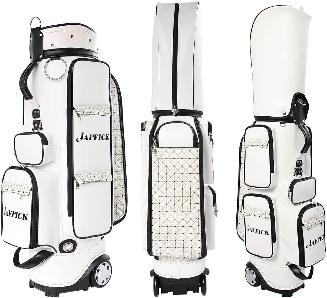 leather golf cart bags