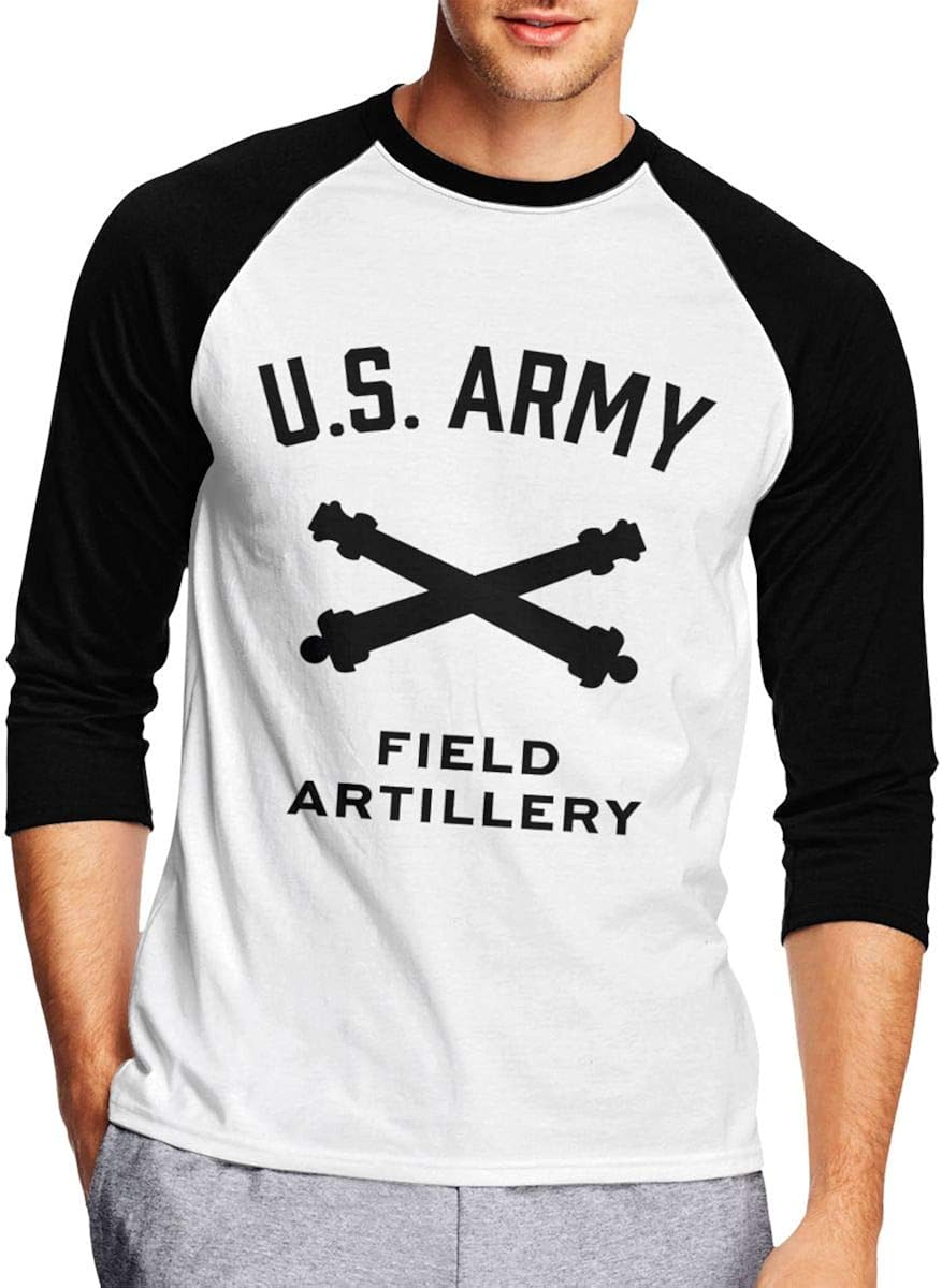 Amazon Us Army Field Artillery Logo T Shirt Men s T Shirt Seven 