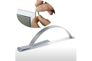 DTTBGG Window Screen Tension Spring Corner Clips, Holding Screen Sliding In Aluminum Channel Safely and Securely, ¼” Wide 2-3/4” Long, 30 PCS