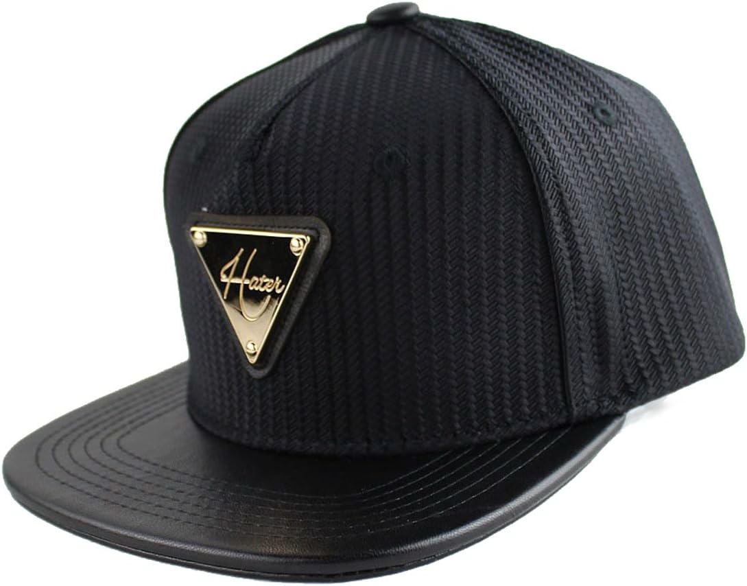 Hater Woven Fiber Snapback Black