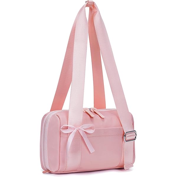 Mini Crossbody Gym Bag For Women & Men, Cute Duffle Aesthetic Sports Handbag, Waterproof Gym Tote Portable Fitness Shoulder Bag For Sports Travel (Black) | Travel Duffels