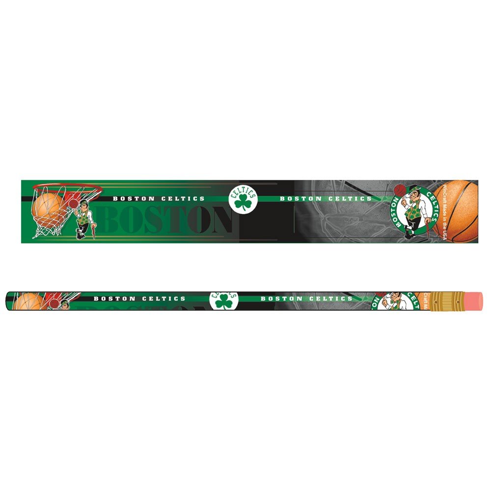 WinCraft NBA Boston Celtics 15615041 Pencil 6 Pack