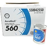 AeroShell Turbine Oil 560 Synthetic Turbine Engine Oil - Quart Can