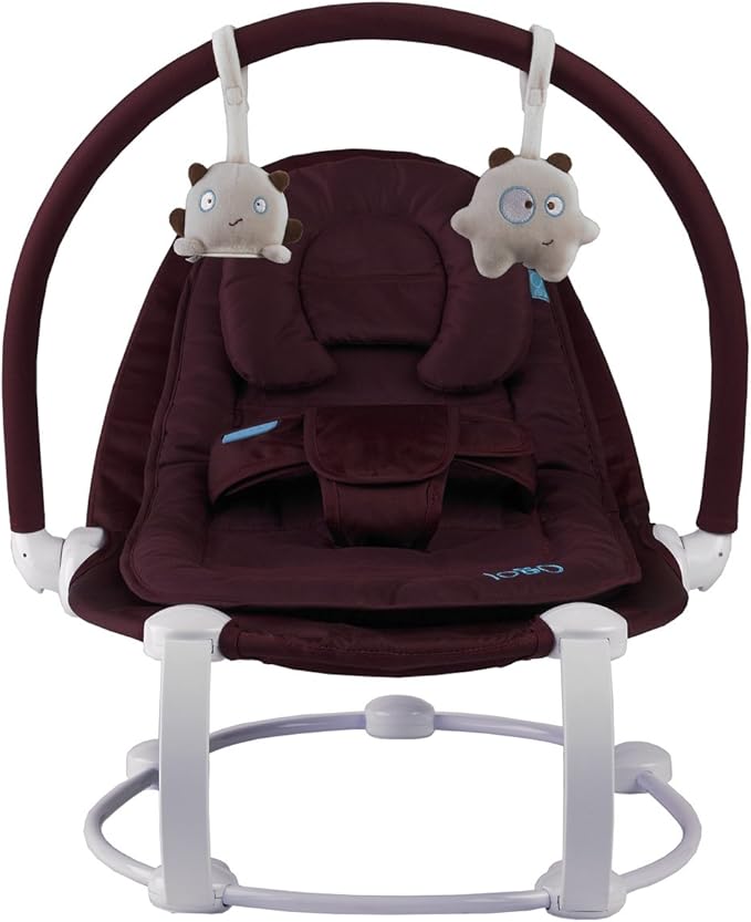 BabaBing! loBo Baby Bouncer Plum Amazon.co.uk Baby