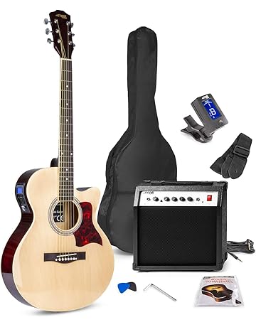 Amazon.es: Guitarras electroacústicas: Instrumentos musicales