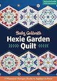 Hexie Garden Quilt: 9 Whimsical Hexagon Blocks to Appliqué & Piece