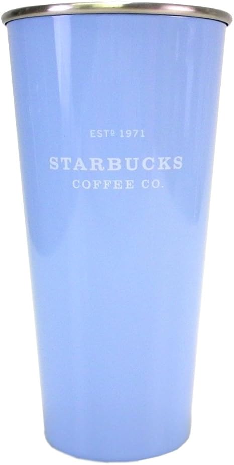 Amazon Co Jp Starbucks スターバックス スタバ タンブラー 食器 ロゴ 桃 ピンク 黄 イエロー 青 ブルー バイカラー バイカラー ビビッドカラー Pop ポップ オシャレ ステンレス 水筒 海外限定 ブルー ホーム キッチン