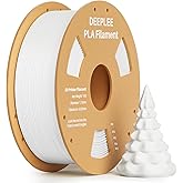 DEEPLEE PLA 1.75mm 3D Printer Filament, Dimensional Accuracy +/- 0.02mm, Neatly Wound, No Clogging, Vacuum Package, Fits for 