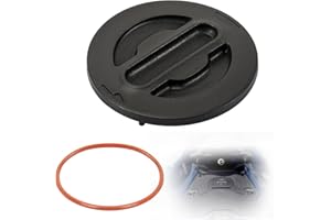 HEBRAR 291004481 Rear Deck Access Cover Motorboat Replacement Part for Sea-Doo GTX RXT RXP GTI Wake and Other Models Black