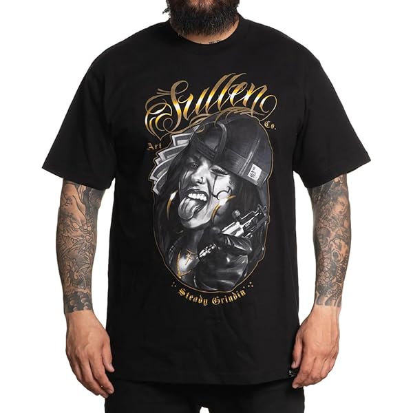 Sullen Men's Maquina Tattoo Lifestyle Graphic Standard Tee