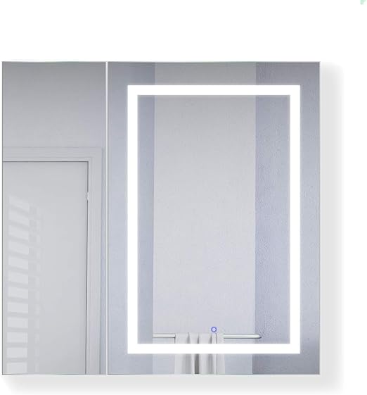 Amazon Com Krugg Led Medicine Cabinet 36 Inch X 36 Inch