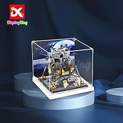 Acrylic Display case with Screw for Lego NASA