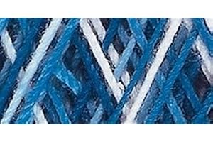Aunt Lydia's Bulk Buy Crochet Cotton Classic Crochet Thread Size 10 (3-Pack) Shades of Blue 154-14