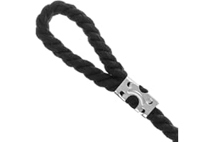 Metal Clips for Rope, Cord, String - Heavy Duty Zinc Plated Double Rope Clamps (1 Inch, 10 Pack)