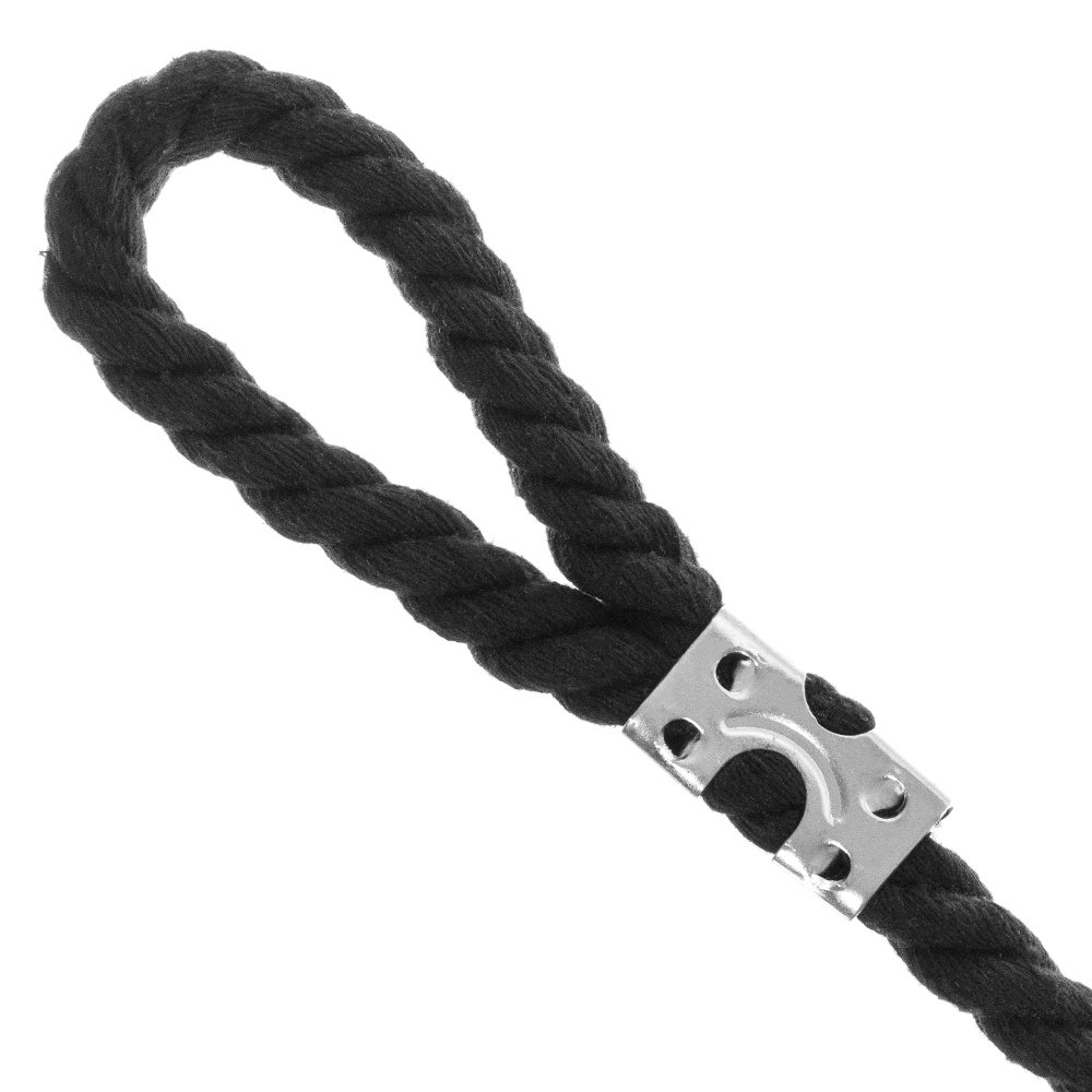 PARACORD PLANET Metal Clips for Rope | Heavy Duty Zinc Plated Double Rope Clamps | (5/8|Inch) (10 Pack)